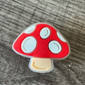 Fly Agaric Mushroom Shoe Charm 5/$20